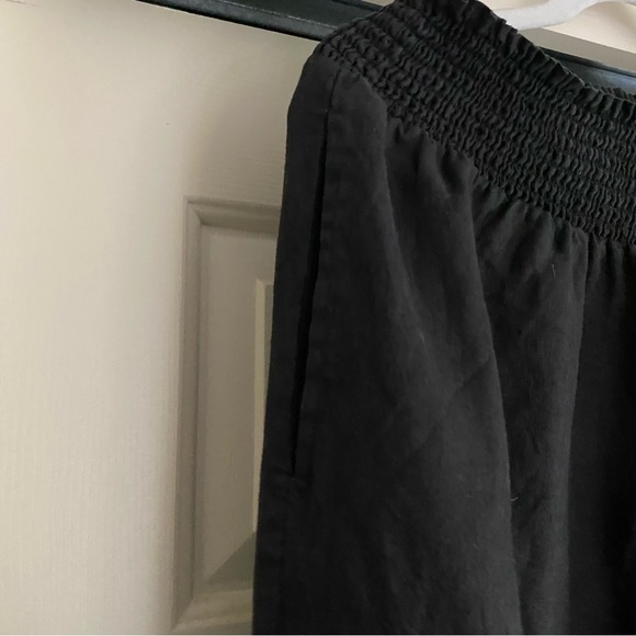 ✨ Magaschoni L Black Linen Pants - Picture 3 of 4